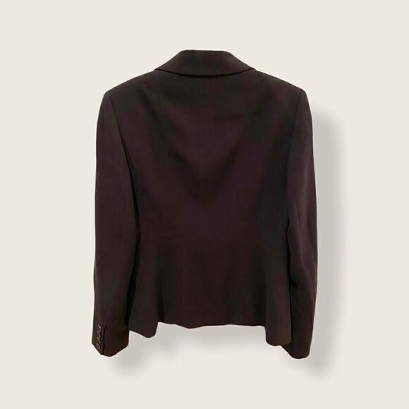 Ann Taylor Black 3 Button Blazer EUC - Picture 2 of 5